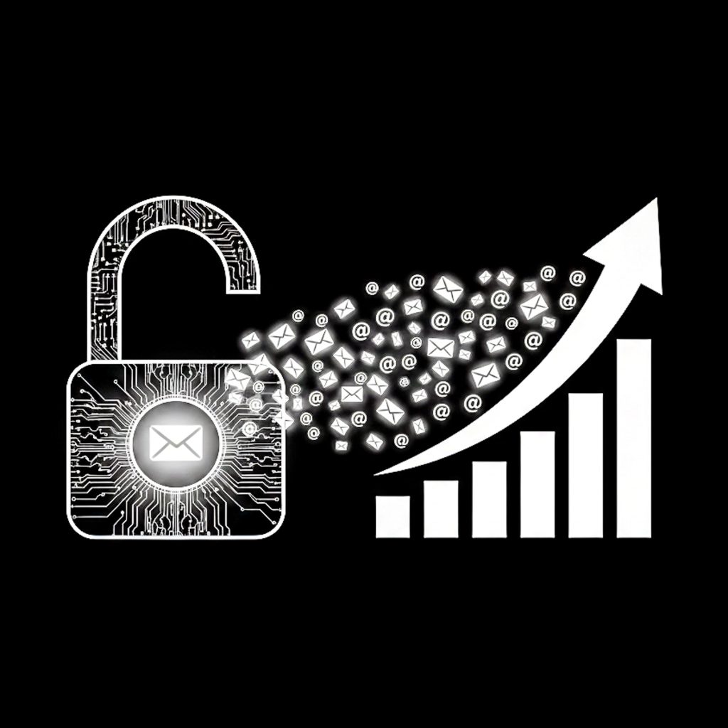 Email marketing for 24/7 customer communication and business growth.